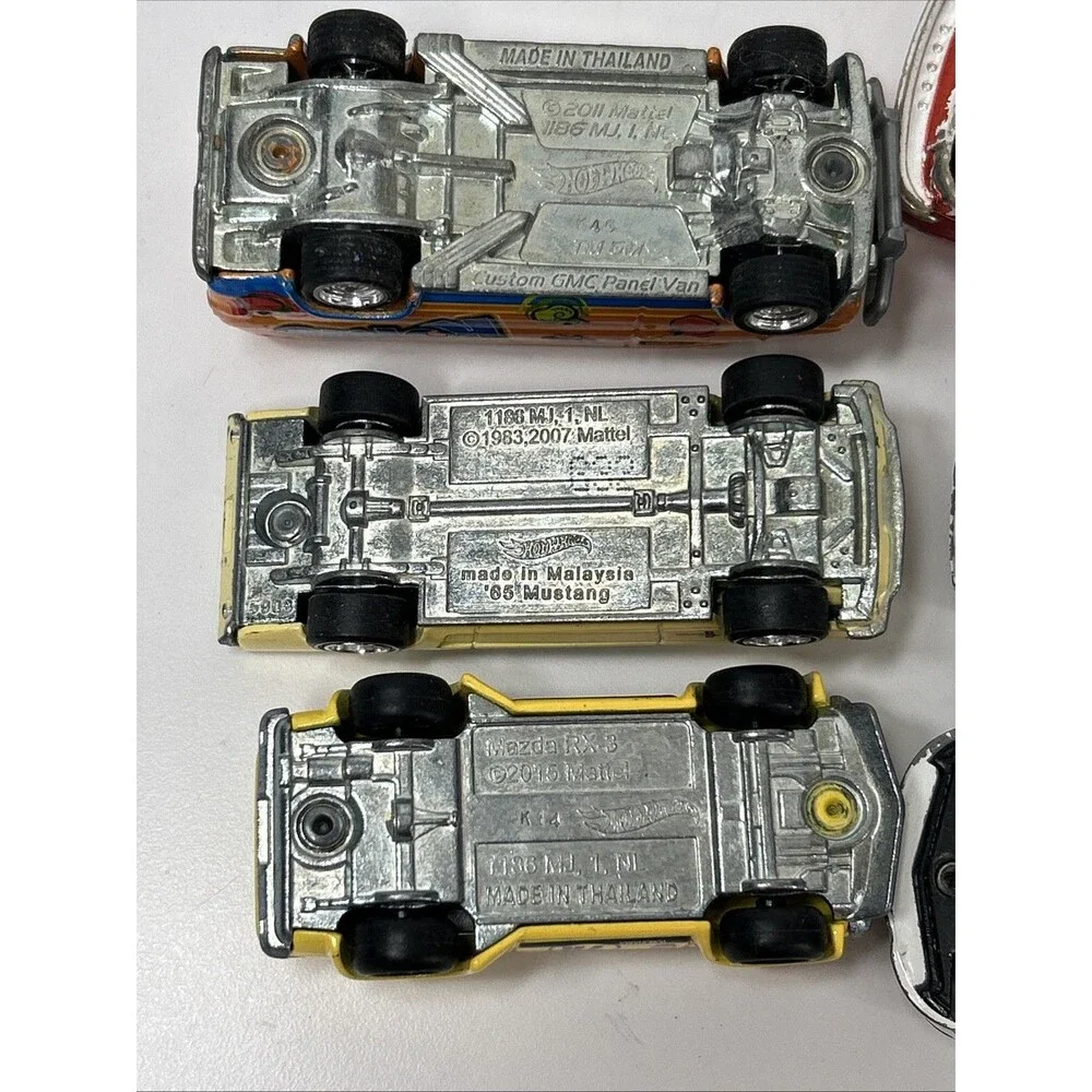 Hot Wheels Jada Premium Lot Impala Police Shelby GT500 VW Mustang Rubber Tires